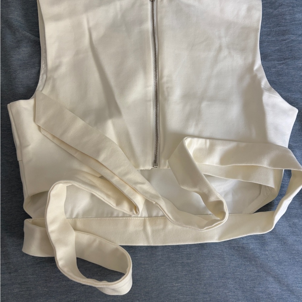 Chic bowknot crop top - Picture 2 of 2